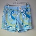 J. McLaughlin *NWT*  Cannes Silk Twill Gray Shorts Size 8 Photo 0