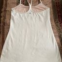 Lululemon Power Y Tank Everlux *Asia Fit White  Photo 9