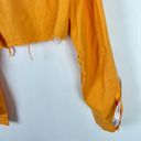 Mistress Rocks NWT  Enrich Cropped Tangerine Denim Jacket Size Large L NEW Photo 11