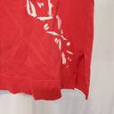 Coldwater Creek  RED WHITE TRIBAL FLORAL TIE FRONT FLOWY TANK SHIRT BLOUSE TOP Photo 5