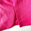 Elliatt  x REVOLVE Ava Dress Womens Large Hot Pink Open Back Puff Sleeve Barbie Photo 3