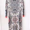 Boston Proper Paisley Print Mini Dress Photo 7