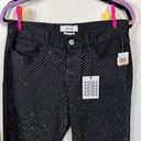 Pistola  Nico Mom Jeans Women's Embellished High-Rise Straight Size 24 Rhinestone Photo 3