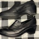 Dansko  Aubrey Black Leather Pleated Slip-On‎ Heels Clog Women’s sz 42 Photo 0