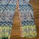 Etcetera  Grace Wide Leg Blue & Green Floral Pants 16 Photo 7