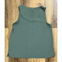 Maurice's  Women Medium Olive Green Tank Top‎ V- Neck W/tie Sleeveless EUC Photo 1