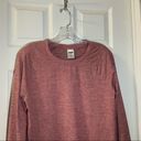 Avia  Pink Crew Neck Long Sleeve Active Top Small Photo 4