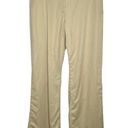 J.Jill  khaki beige mid rise flared tencel dress pants size 8 Photo 0