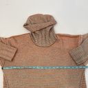 CAbi  Striped Ombré Turtleneck Tunic Length Inside Out Sweater EUC Sz M Cotton Photo 74