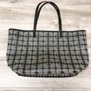 Kate Spade  Oversized Printed Tote Black & Gray Photo 2