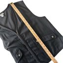 Chico's  Design Sleeveless Vest Jacket Black Zip Up‎ Pockets Women Size 3 XL Photo 10