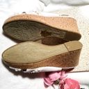 American Eagle  Peep Toe Wedges sz 10 Photo 3