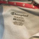 Champion  activewear white hoodie sweater top long sleeve sz M womens Photo 2