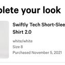 Lululemon White Swiftly Tech Short Sleeve Photo 2