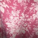 Rachel Parcell  Pink Quill Rose Brocade Sweatshirt Medium NWT Photo 4