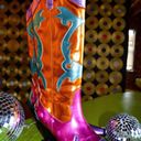 Metallic Cowgirl Boots Multiple Size 8.5 Photo 0