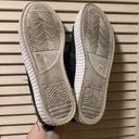 Yoki  Distressed Black Slip On Sneaker Women's Size 9. Photo 5