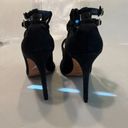 Brian Atwood B  Womens Suede Chain Link Accent Pumps‎ Black Size 6 Photo 5