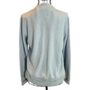 Lacoste Vintage Izod  Button Front Acrylic Cardigan Baby Blue Size 36/Small Photo 4