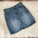 Gap  Jean Skirt Knee Length Medium Wash Size 27 Photo 0