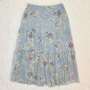 Ralph Lauren Vintage Floral Tiered Midi Skirt Photo 0