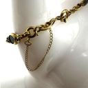 Onyx 12k gold filled  black  link bracelet Photo 2