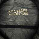 Michael Kors  Down-Filled Puffer Jacket Packable Winter Coat Gold Zippers Size S Photo 4