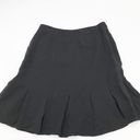 Rachel Zoe  Black Pleated Flare Mini Skirt Photo 2