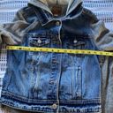 American Eagle EUC  Denim/Hoodie Jacket, Size Small Photo 6