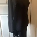 None Black spandex stretchy sexy dress Photo 3