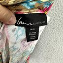 Lane Bryant  pull on mini skirt womens 14 multicolor geometric pleated dopamine Photo 4