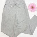 Faherty  Fleece High Rise Sweatpants Lounge Track Pants: Light Heather Grey Photo 1