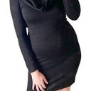 Wilfred Free  ARITZIA Off Shoulder Mini Dress Charcoal Small Photo 0