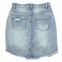 Vanilla Star Jeans Vanilla Star Distressed Highlow Jean Skirt Size 8 Photo 1