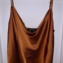 Forever 21 orange satin dress Photo 0