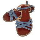 American Eagle  Strappy Sandals Blue Size 7 Photo 0