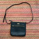 Kate Spade  LEATHER CROSSBODY FILE BAG BLACK LEATHER GOLD HARDWARE Photo 0