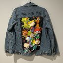 Nickelodeon  Rugrats Denim Jacket Size Small 90’s Show Photo 4