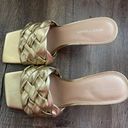 Marc Fisher Gold Heeled Sandals Photo 2