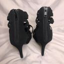 Charlotte Russe  Vintage Classic Y2K Black Strappy Heels Size 8 Photo 6