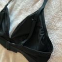 Calvin Klein Jeans Calvin Klein Women's Black Lightly Lined Triangle Bralette / Size M Photo 6