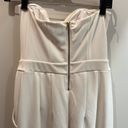 EXPRESS White  Jumpsuit. Perfect for wedding rehearsal dinner. Size 2. Photo 2