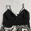 Trixxi Y2K  Black White Paisley Print Dress Size Small EUC Photo 2