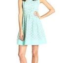 Jessica Howard  Dress 8 Lace Overlay Illusion Pastel Mint Dressy Event Party Photo 0