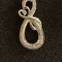 The Bradford Exchange  mother and daughter  diamond infinity necklace 925 Photo 4