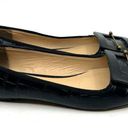 Zac Posen  Vonte Skimmer Black Leather Flats Women's 8.5 US Photo 2