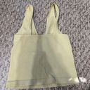 NIKIBIKI  crop top tank yellow one size Photo 2