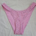 frankie's bikinis PINK by  Golden Hour Eyelet Bikini set Photo 6