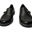 Krass&co GH Bass & . Black Leather Loafer Bradshaw 9W Wide Slip  on Shoe Photo 3