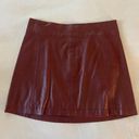 Free People Modern Femme Skirt Red Maroon Photo 0